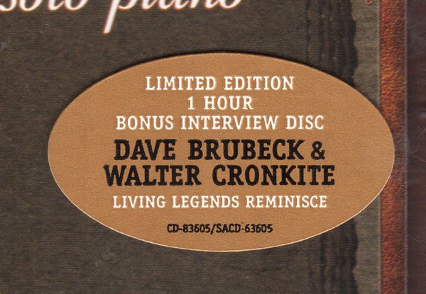 Dave Brubeck : Private Brubeck Remembers (2xCD, Album, Ltd)