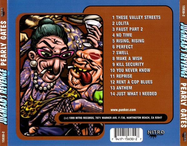 Jughead's Revenge : Pearly Gates (CD, Album)