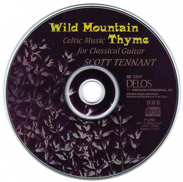 Scott Tennant : Wild Mountain Thyme: Celtic Music For Guitar (CD, Album, Club)