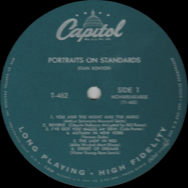 Stan Kenton : Portraits On Standards (LP, Album)