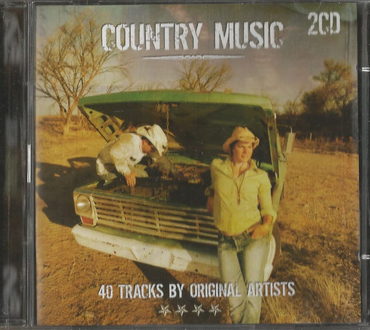 Various : Country Music    40 Tracks By Original Artists (2xCD, Comp)