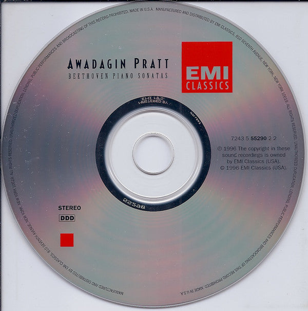 Awadagin Pratt : Beethoven Piano Sonatas (CD, Album)