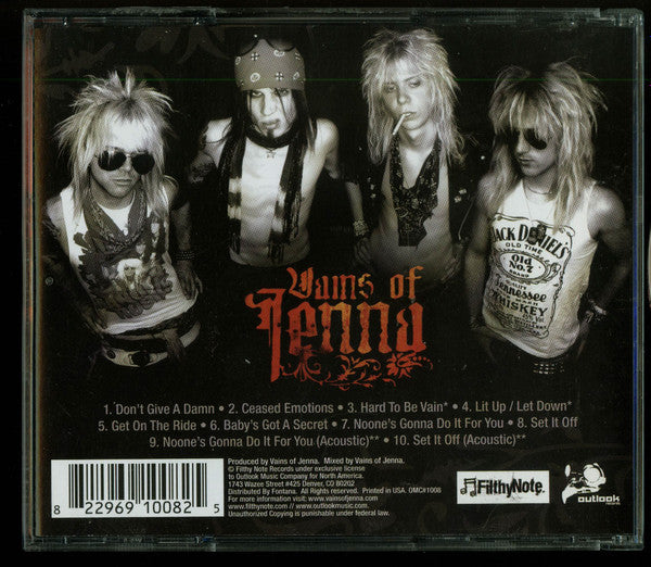 Vains Of Jenna : Lit Up / Let Down (CD, Enh)