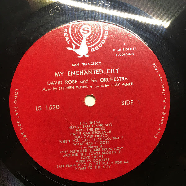 David Rose & His Orchestra, Stephen McNeil, Libby McNeil : San Francisco: My Enchanted City (LP, Album)