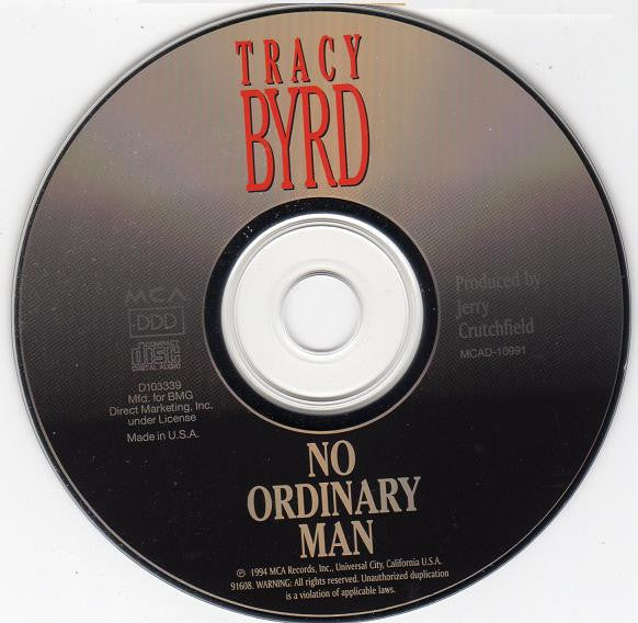 Tracy Byrd : No Ordinary Man (CD, Album, Club, BMG)