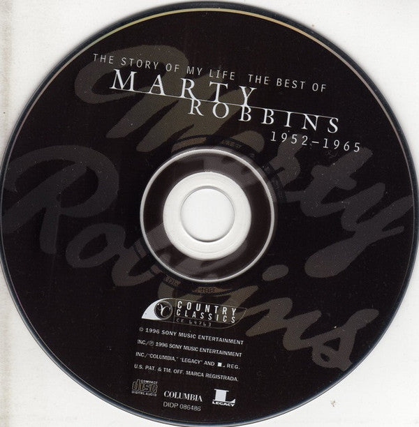 Marty Robbins : The Story Of My Life: The Best Of Marty Robbins 1952-1965 (CD, Comp)