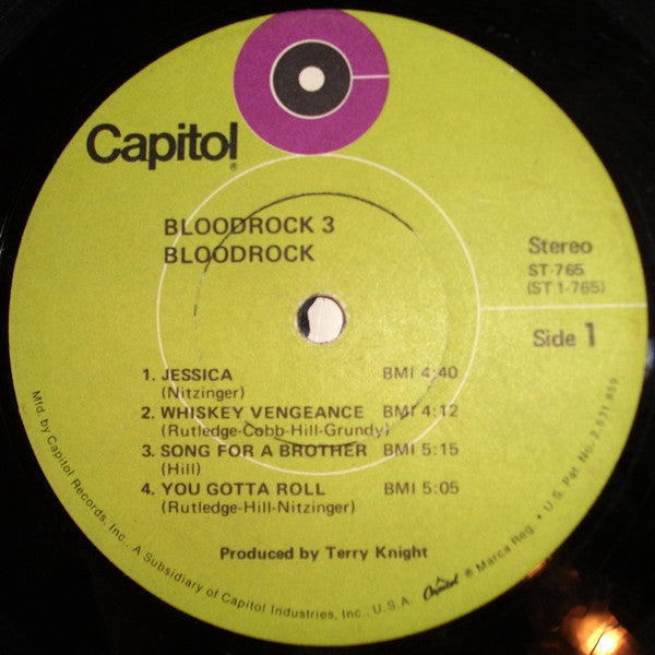Bloodrock : Bloodrock 3 (LP, Album, Los)