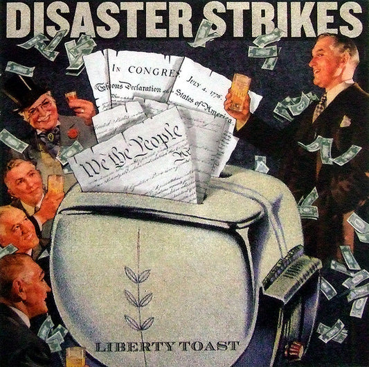 Disaster Strikes : Liberty Toast (CD, Album)