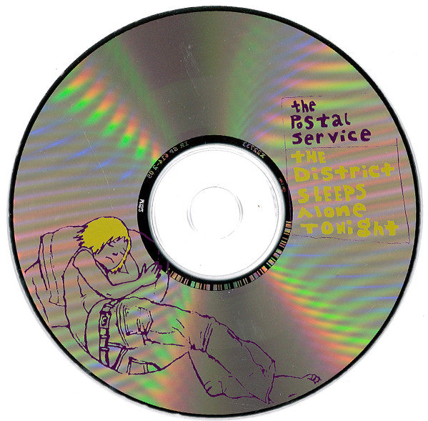The Postal Service : The District Sleeps Alone Tonight (CD, Single, RP)