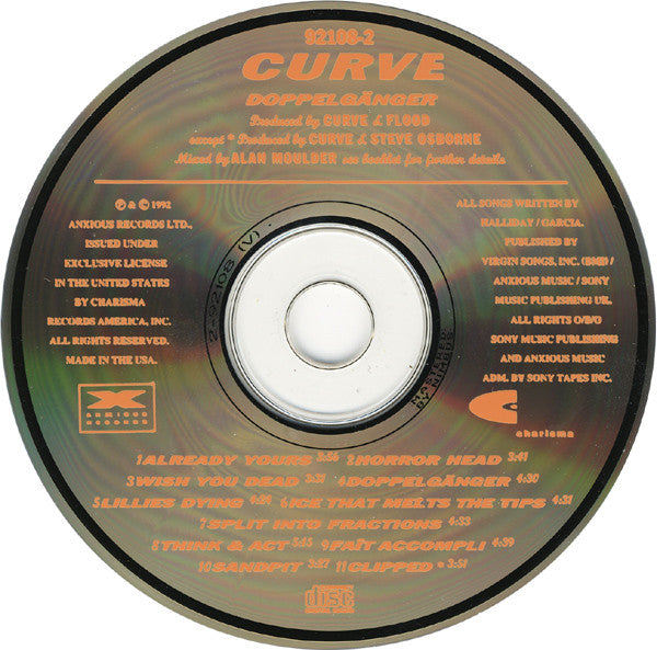 Curve : Doppelgänger (CD, Album)
