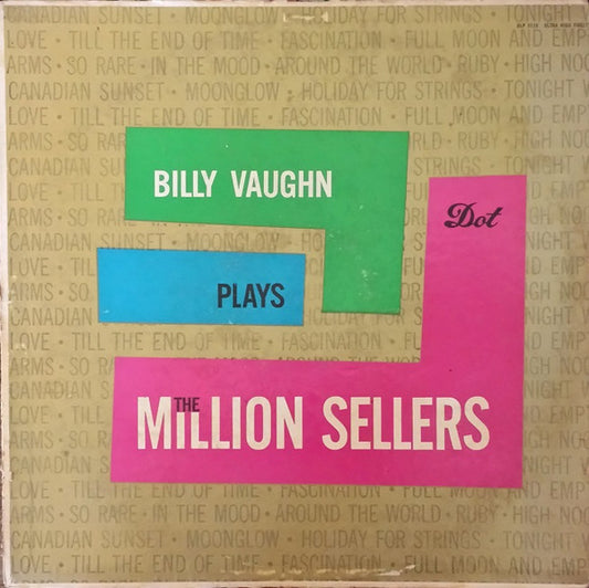 Billy Vaughn : Billy Vaughn Plays The Million Sellers (LP, Album)