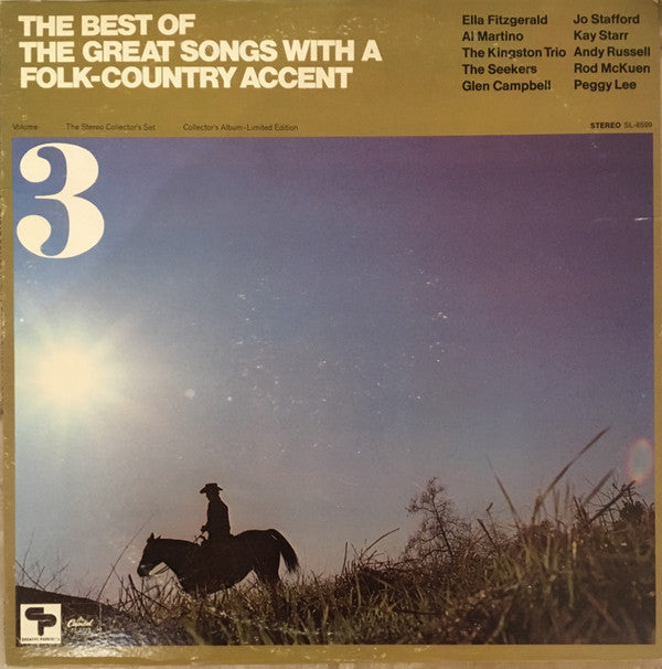 Various : The Stereo Collector's Set, Volume 3 - The Best Of The Great Songs With A Folk-Country Accent (LP, Comp, Ltd)