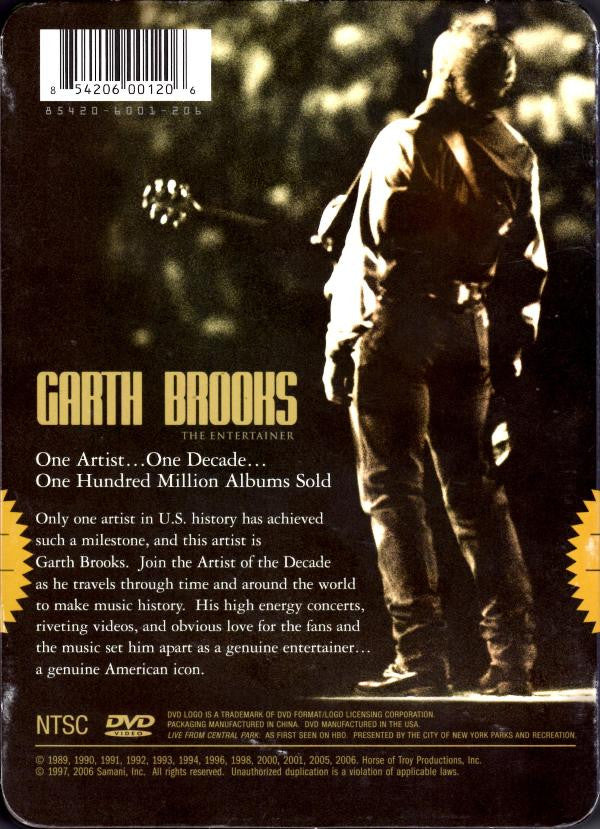 Garth Brooks : The Entertainer (5xDVD-V, Ltd, Multichannel, NTSC, Col)