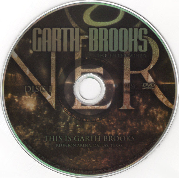 Garth Brooks : The Entertainer (5xDVD-V, Ltd, Multichannel, NTSC, Col)