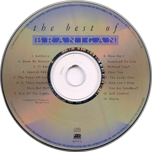 Laura Branigan : The Best Of Branigan (CD, Comp)
