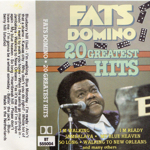 Fats Domino : 20 Greatest Hits (Cass, Comp)