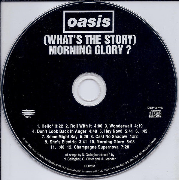 Oasis (2) : (What's The Story) Morning Glory? (CD, Album)