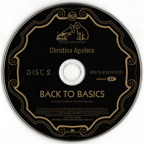 Christina Aguilera : Back To Basics (CD, Album + CD, Album, Enh)