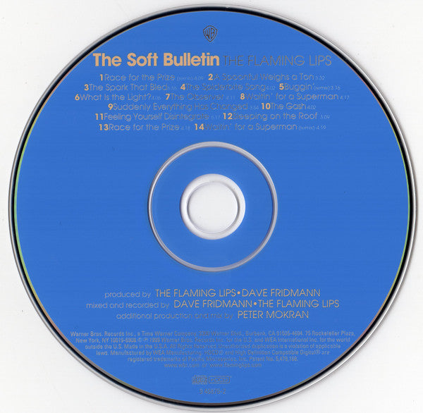 The Flaming Lips : The Soft Bulletin (HDCD, Album, RE)