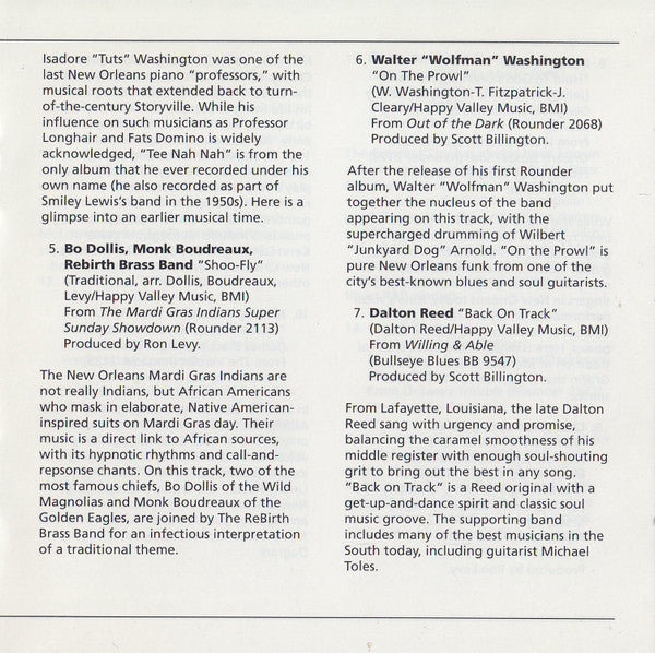 Various : Louisiana Spice: 25 Years Of Louisiana Music On Rounder Records (2xCD, Comp, RE, Son)