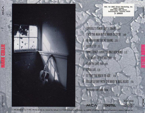 Mark Collie : Mark Collie (CD, Album, Club)