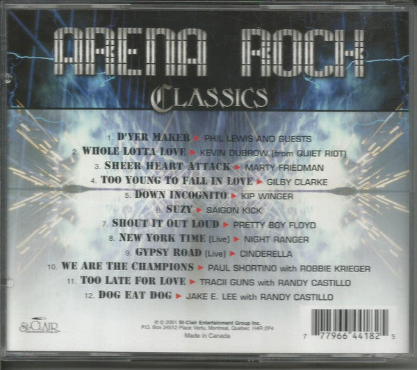 Various - Metal Thunder: Arena Rock Classics (CD) (M) - Endless Media