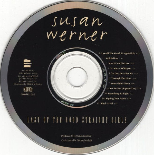 Susan Werner : Last Of The Good Straight Girls (CD, Album)