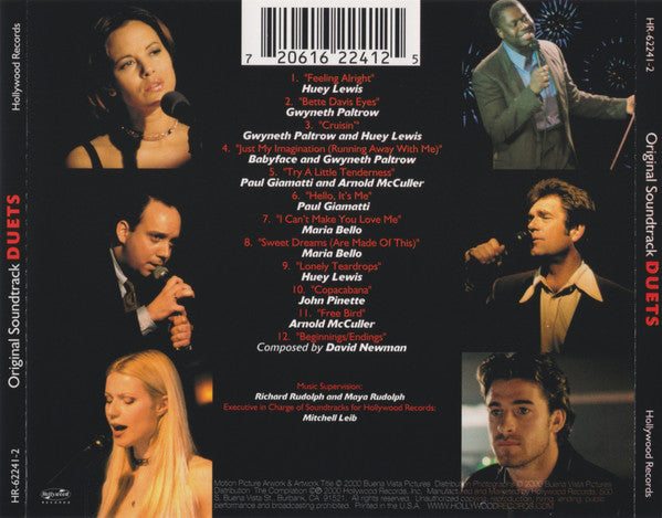Various : Duets (Original Soundtrack) (CD, Album, UML)