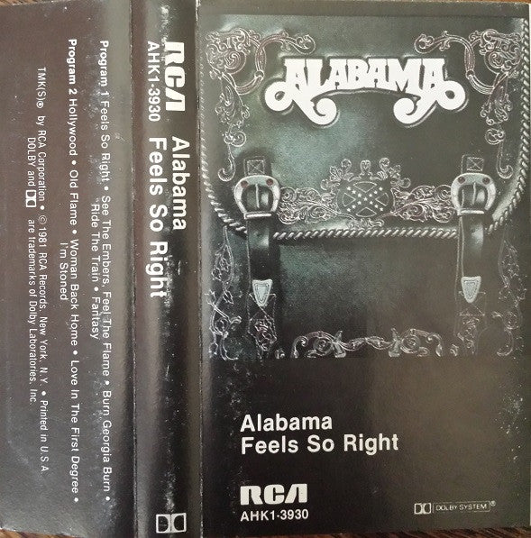Alabama : Feels So Right (Cass, Album)