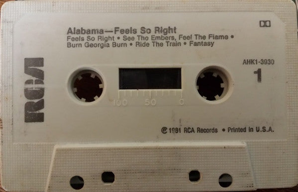 Alabama : Feels So Right (Cass, Album)