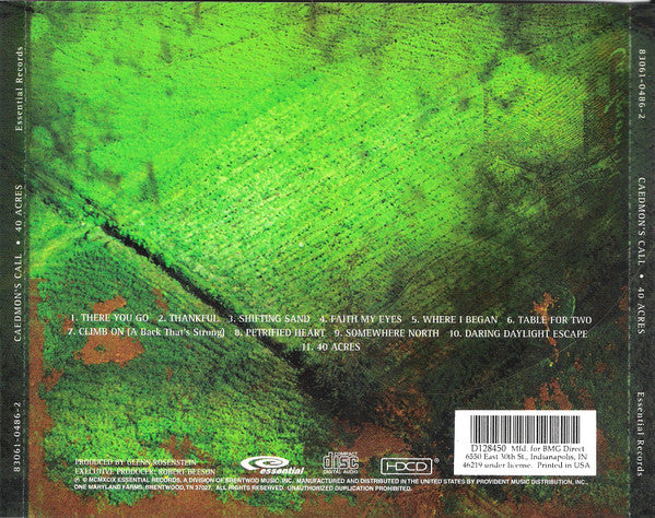 Caedmon's Call : 40 Acres (HDCD, Album, Club)