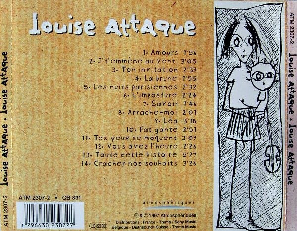 Louise Attaque : Louise Attaque (CD, Album)