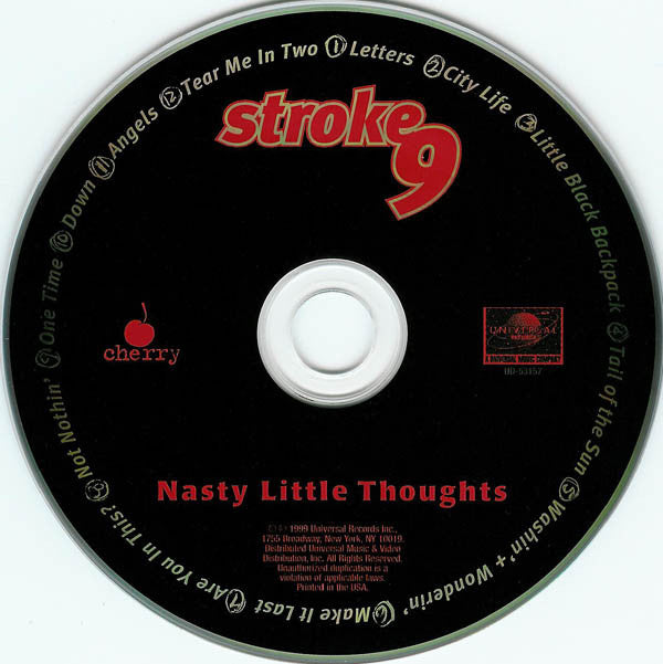 Stroke 9 : Nasty Little Thoughts (CD, Album)