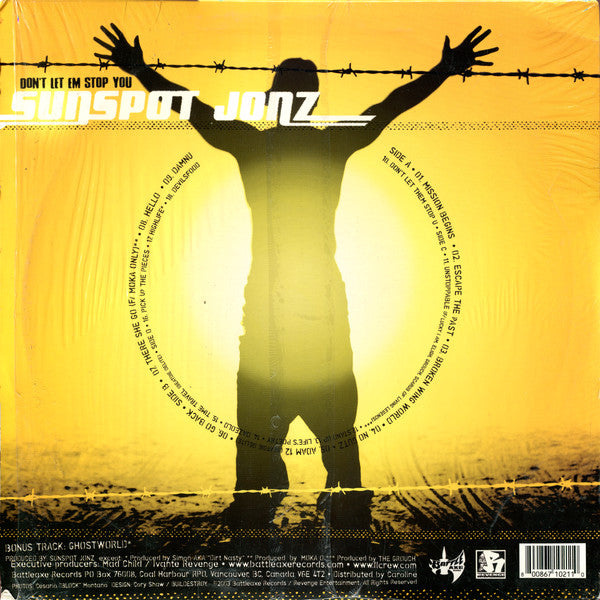 Sunspot Jonz : Don't Let Em Stop You (2xLP, Album)