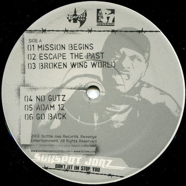 Sunspot Jonz : Don't Let Em Stop You (2xLP, Album)
