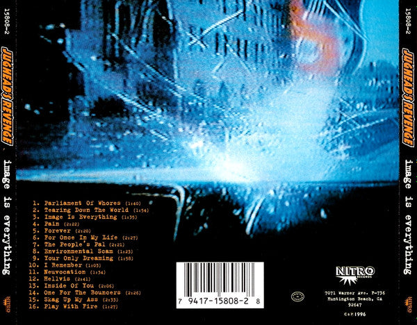 Jughead's Revenge : Image Is Everything (CD, Album)