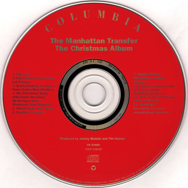 The Manhattan Transfer : The Christmas Album (CD, Album, RP)