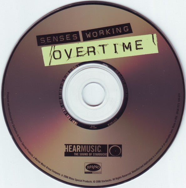 Various : Senses Working Overtime (Circa 80) (CD, Comp)