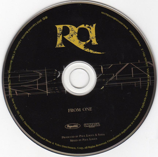 Ra (6) : From One (CD, Album)