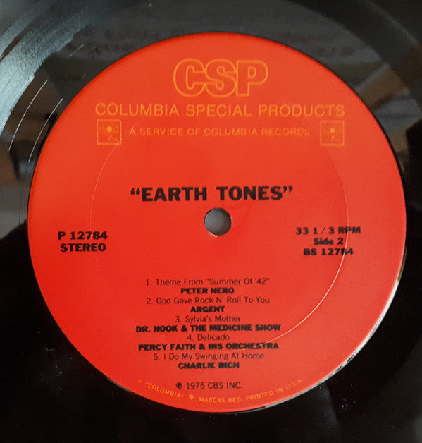 Various : Earth Tones (LP, Comp)