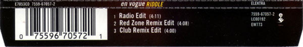 En Vogue : Riddle (CD, Maxi)