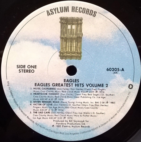 Eagles : Eagles Greatest Hits Volume 2 (LP, Comp, All)