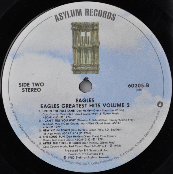 Eagles : Eagles Greatest Hits Volume 2 (LP, Comp, All)