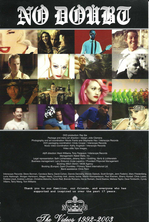 No Doubt : The Videos 1992 - 2003 (DVD-V, Comp, NTSC)