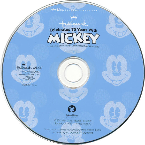 Various : Hallmark Celebrates 75 Years With Mickey (CD, Comp)