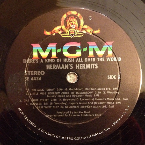 Herman's Hermits : There's A Kind Of Hush All Over The World (LP, Album)