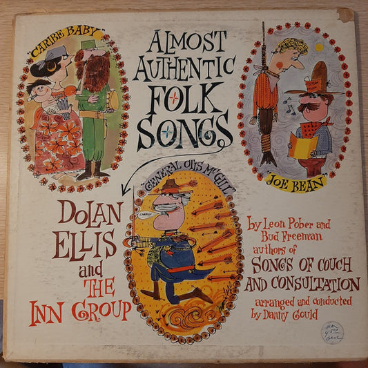 Dolan Ellis And The Inn Group - Almost Authentic Folk Songs (LP) (VG) - Endless Media