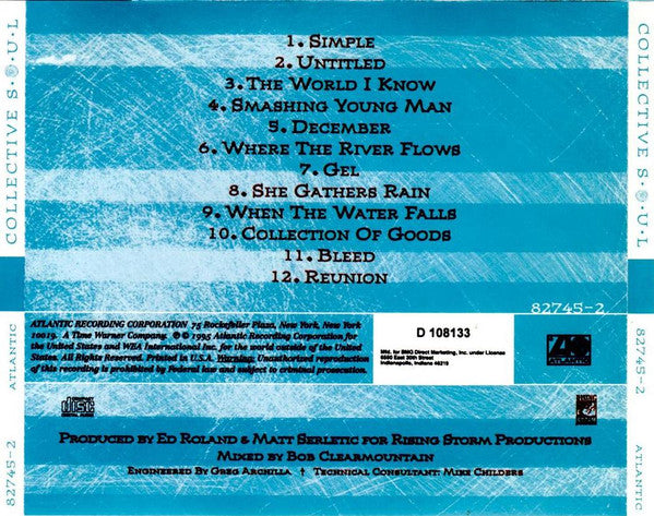 Collective Soul : Collective Soul (CD, Album, Club)