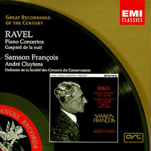 Maurice Ravel - Samson François, André Cluytens, Orchestre De La Société Des Concerts Du Conservatoire : Piano Concertos / Gaspard De La Nuit (CD, Comp, RM)