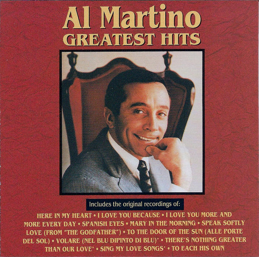 Al Martino : Greatest Hits (CD, Comp)